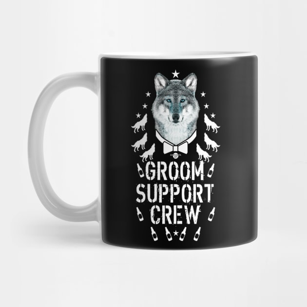 162 Wolf GROOM Support Crew Beer Wolfpack by Margarita7